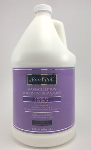 Bon Vital Swedish Lotion The Bon Vital Swedish Lotion acts greatly different than any other products in it's category. This multi vitamin (A, B5, C & E) fortified lotion shows the characteristics of an emolient creme allowing for effortless workability with a smooth glide and texture. Enriched with Jojoba Oil.  Swedish Lotion is designed to last longer than most lotions.  Paraben Free Water Dispersible   